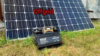 Mini Offgrid Solar system emergency power supply
