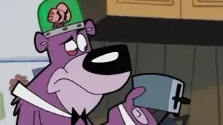 Hector and Boskov try to survive on an island (Evil Con Carne/Grim & Evil)