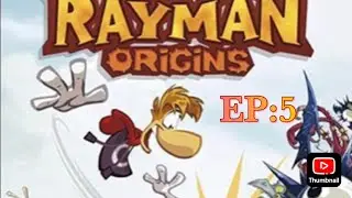 Rayman origins ep 5 swinging caves (no commentary)