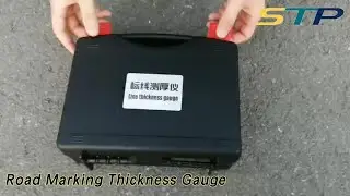 Dry Battery Road Marking Thickness Gauge Detector High Accuracy