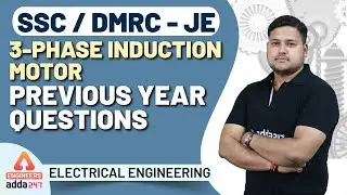 3-Phase Induction Motor | Previous Year Questions | SSC JE | DMRC JE