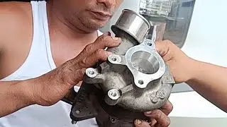 Cleaning Turbo Mitsubishi Strada 4n15 120kodo