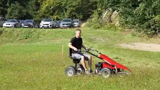 K&Ouml;PPL Compact 500 + 4K507 mit Aufsitzwagen und M&auml;hbalken #koeppl #landwirtschaft
