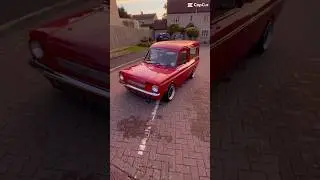 My Hillman Husky! Classic and retro!  BMW K1200 motorbike engine conversion! #classiccars