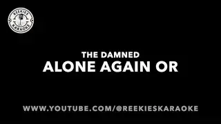 The Damned | Alone Again Or | Karaoke