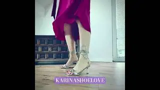 High Heels Walk in Motion | Elegant Steps for Heels Lovers #shorts #heels