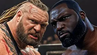 Brock Lesnar vs Omos – Beast Incarnate vs The Giant | WWE 2K25