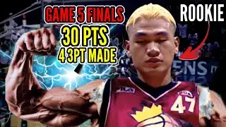Mark Caguioa binuhat ang Ginebra bilang isang Rookie sa PBA FINALS