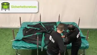 Anleitung-Video Etan Hi-Flyer Trampolin Sicherheitsnetz Rechteckig