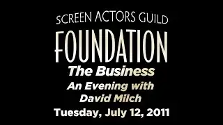 The Business: An Evening with Acclaimed Writer/Producer David Milch