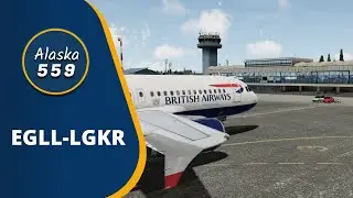 Birthday Trip to Corfu in the A320 + GIVEAWAY🥳 | ✈️ EGLL - LGKR ✈️ | P3D v5.3 | VATSIM
