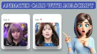 🎨 Create an Animated Card with HTML, CSS, and JavaScript! ✨