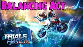 Trials Fusion: Balancing Act | Platinum Medal Run [PC HD]