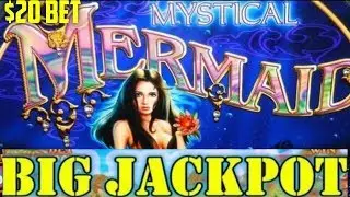 BIG JACKPOTS | INSANE RETRIGGER ON MYSTICAL MERMAID | HIGH LIMIT SLOT MACHINE