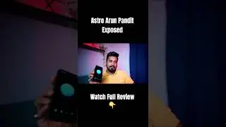 Astro Arun Pandit Exposed! Watch Full review now! #astroarunpandit #astrologers #scam #review #judge