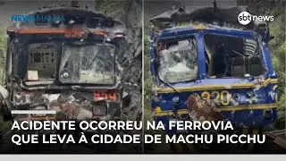 Colisão de trens deixa um morto e mais de 40 feridos no Peru | #NewsManhã
