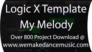 Deep Vocal Tech House Midi Music Production Template For Logic Pro X - My Melody By Egas