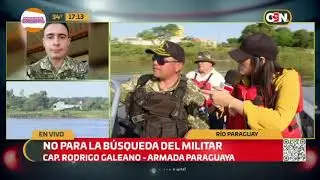 No para la búsqueda del militar