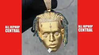 18K Yellow Gold XXXTentacion Tribute Jewlery Piece By If And Co 🙏🔥