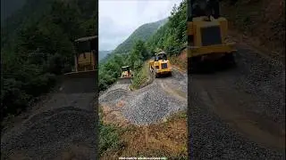 China Rebuilds Race Track Overnight After Heavy Rain 😱#shortvideo #viralvideo