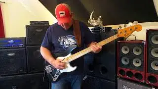 1975 Jazz Bass - Nordstrand NJ4SV noiseless pickups - Andy Irvine