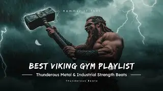 Hammer of Thor ⚡ Viking Gym Music for Intense Workouts & Bodybuilding
