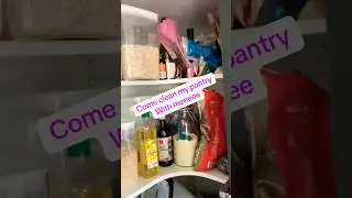 Realistic pantry clean and reset | $0 budget but still aesthetically pleasing ✨