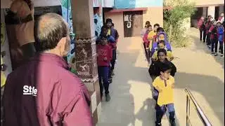 Yoga n drill program at school level 