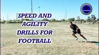 3 Speed and Agility Drills For Football | Youth Football Drills