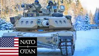 Танки армии США: Крупные зимние военные учения в Эстонии, НАТО