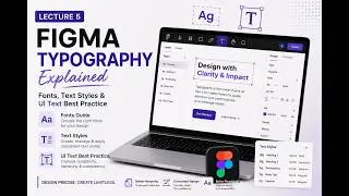 Figma Typography Explained || Fonts, Text Styles & UI Text Best Practices