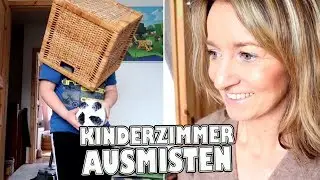 KINDERZIMMER AUSMISTEN UND NEU ORGANISIEREN 🙈 WAS fliegt raus? Vlog # 284 🌸 marieland 💐