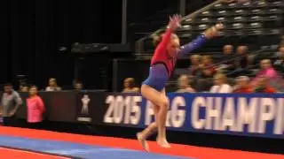 Sydney Johnson-Scharpf &ndash; Vault &ndash; 2015 P&G Championships &ndash; Jr. Women Day 1