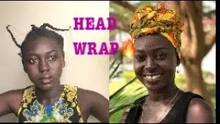 HOW TO STYLE A CUTE AFRICAN PRINT HEADWRAP
