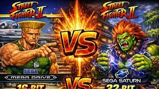 Street Fighter II Mega Drive vs Saturn &ndash; A Collector&rsquo;s Comparison.