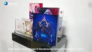 RECHI Custom HD UV Printing Acrylic Anime Block Sign Acrylic Anime Photo Album