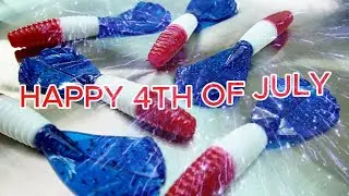 Red White & Blue Pigment for fishing and bait making #fishing #fish #crappie  #bass #lurefishing