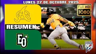 AGUILAS CIBAE&Ntilde;AS  ESTRELLAS ORIENTALES  RESUMEN COMPLETO | ROUND ROBIN LIDOM 2025 ⚾ OCT 2025