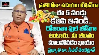 ప్రతిరోజు ఉదయం టిఫిన్‌ గా ఈ 5 పండ్లు కలిపి | Doctor CL Venkata Rao About Morning TIffens | Mirror TV