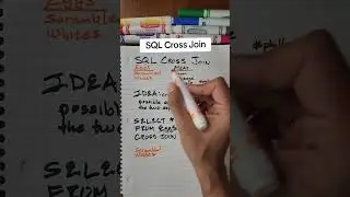 SQL Cross Join