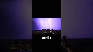 Lightning is crazy! ⚡🌍#science #facts #lightning #nature #shorts #viral #earth