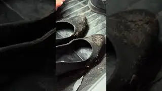 HIGH HEELS || Crushed Dirt & Muddy Footwear Transformation