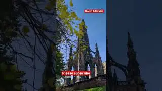 Scott Monument | Edinburgh | Scotland 🏴󠁧󠁢󠁳󠁣󠁴󠁿 | UK 🇬🇧 | #shorts