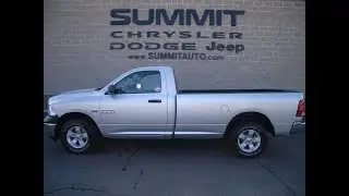 2017 USED RAM 1500 REGULAR CAB LONGBOX TRADEMAN HEMI WALK AROUND REVIEW SOLD! 7T321A SUMMITAUTO.com
