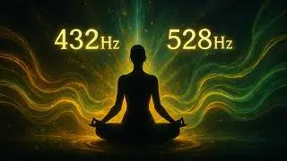  Meditation Music for Chakra Cleansing | DNA Repair | 432Hz + 528Hz | Solfeggio