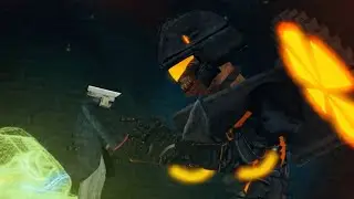 Hunter Astro Toilet Emergency Reanimated Scene (DC2 ANIMATION)