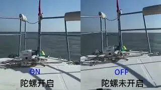 Boat Gyro Stabilizer in Action &ndash; Up to 95% Roll Reduction at Sea