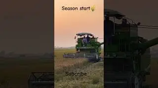 New Malkit 997 combine harvester #gaon #harvester #malkit997