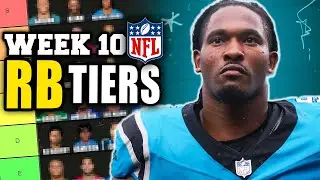 Top 40 Running Back Rankings for Week 10 Fantasy Football