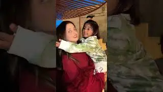 Dua or Zainab sy we met 😍🥰 #hanoziasami #zainabkpapa #arshadreels #trend #ramazanmubarak